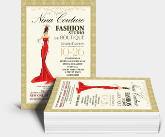 a5 leaflets 350gsm silk