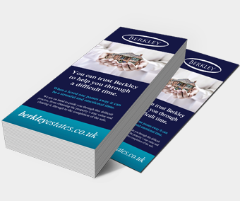 DL leaflets 350gsm